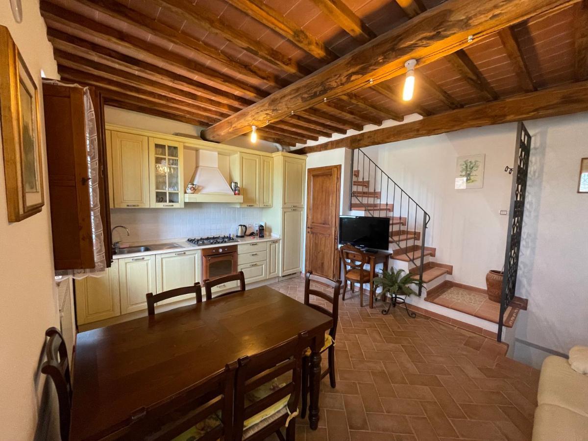 Il Rifugio Nelle Crete Apartment Vescona Bagian luar foto