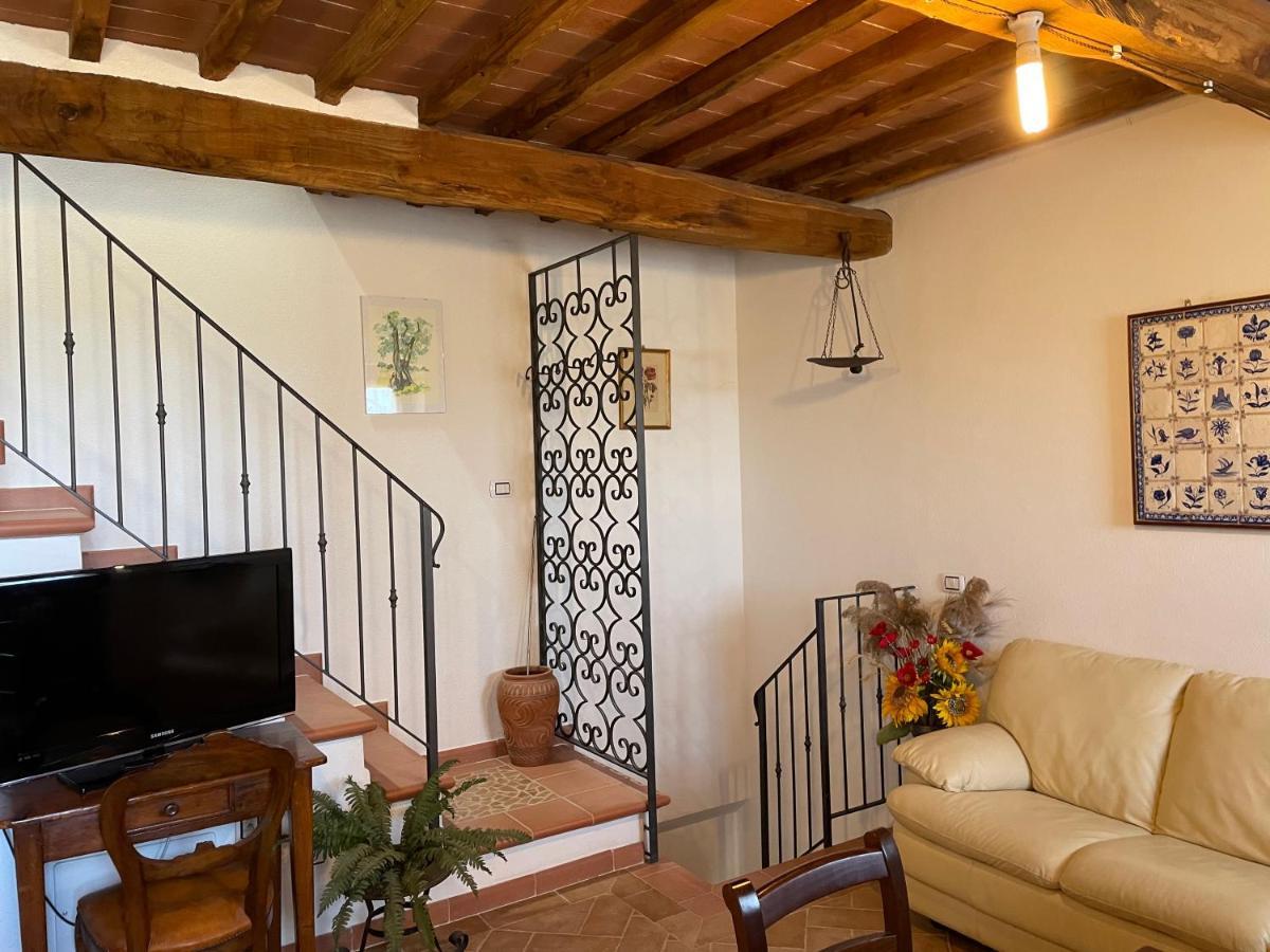 Il Rifugio Nelle Crete Apartment Vescona Bagian luar foto